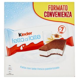 Kinder fetta al latte