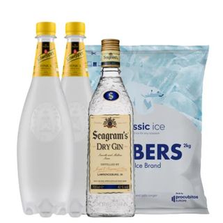 Pack Seagram's Tónica + Hielo