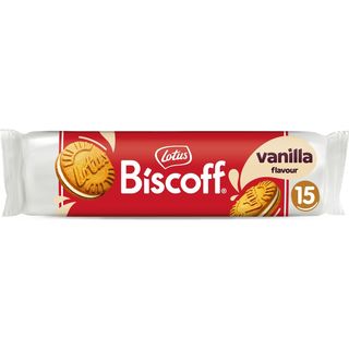 Galletas Caramelizada Rellena Vainilla Biscoff, Paquete 150 G