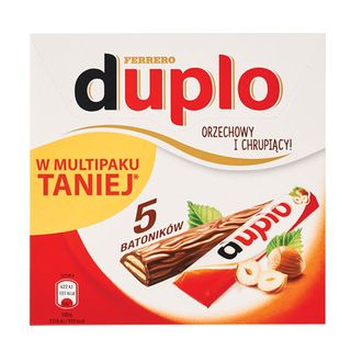 Duplo Batoniki orzechowe, 91 g