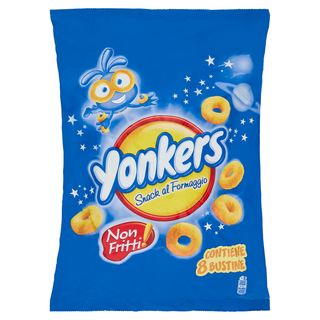 Yonkers Snack Al Formaggio Multipack 8 Bustine - 120G