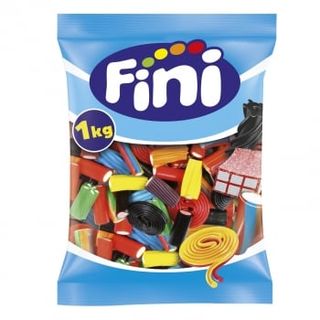 Caremelos De Goma Mix Regaliz Fini 1 Kg.