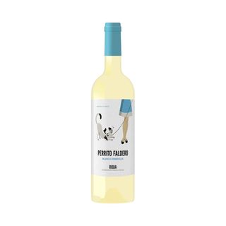 Vino Blanco Semi-Dulce con D.O Rioja Perrito Faldero Botella de 75 Cl