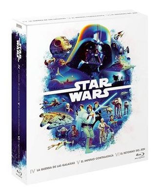 Trilogía Star Wars Episodios 4-6 - Blu-Ray (8717418605674)