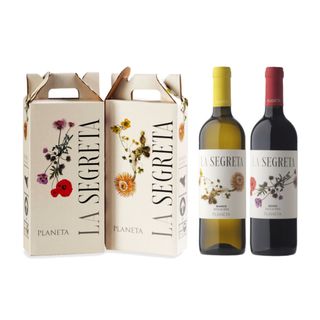 Planeta La Segreta Bianco/Rosso DOC Confezione Regalo 2x75cl