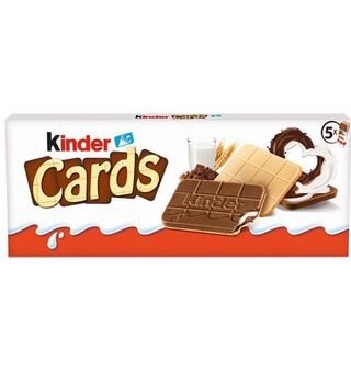 Galleta Kinder Cards 5 Uds.
