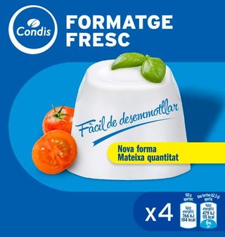 Queso Condis Fresco Pack 4 Uds. 250 G