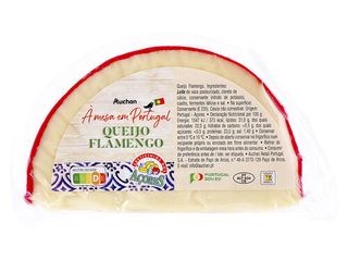 QUEIJO FLAMENGO AUCHAN:BOLA 1/4 AÇORES UN #