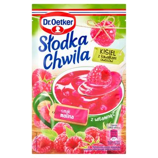 Dr. Oetker - Kisiel z dod. wit. C. o smaku malinowym - 32 g