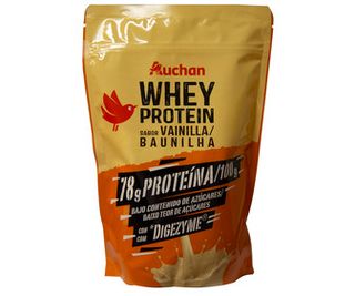 Whey Protein Vainilla C/Digezyme Auchan 400G