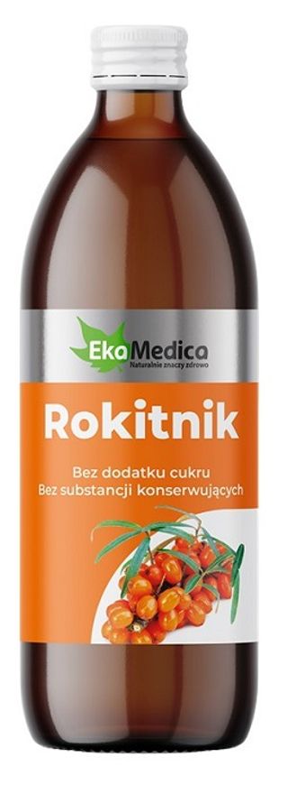 EkaMedica Sok z Rokitnika, 500 ml