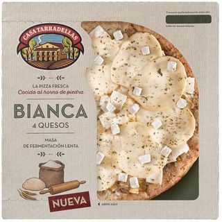 Pizza Bianca Con Fermentación Lenta Tarradellas 1 Ud 400 G (24292286)