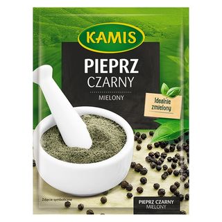Kamis Pieprz czarny mielony, 16 g