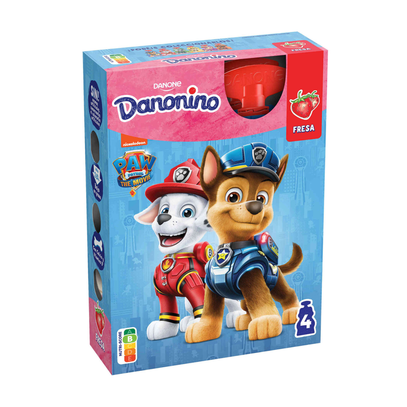 Danonino Iogurte Infantil Pouch de Morango 4x70g