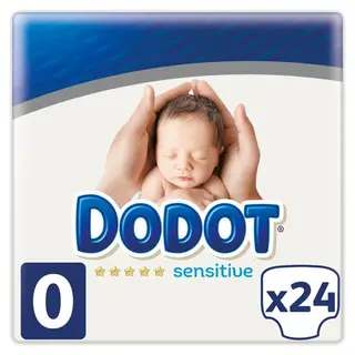 Pañales Protection Plus Sensitive Recién Nacido Talla 0 - Dodot - 24 unidades 8001841275987