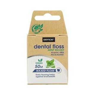 Hilo Seda Dental Con Cera 50M Sence (8720604312256)