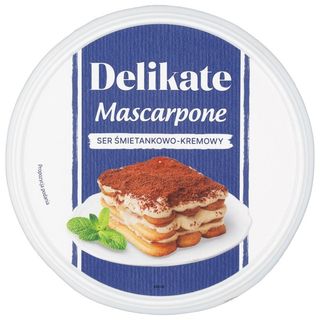 Delikate Mascarpone Ser śmietankowo-kremowy 250 g
