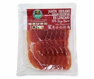 Jamon Gran Reserva Lonchas Alcampo 100 G.
