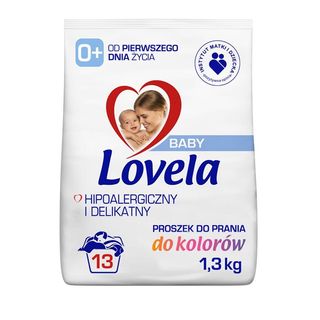 Lovela Baby Hipoalergiczny proszek do prania kolorów dla niemowląt 1,3 kg