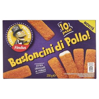 Carletto Findus 10 Bastoncini Di Pollo 250 G - 155536