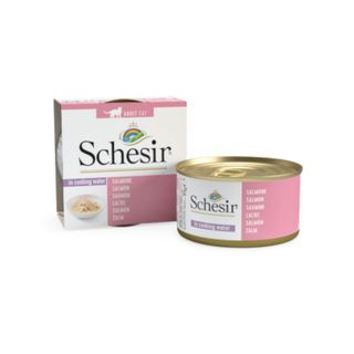 Schesir Adult Salmón Lata Para Gatos 0.085Kg