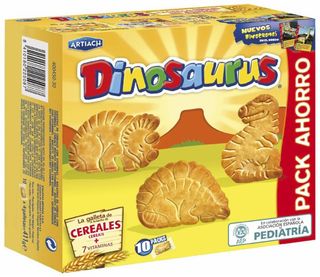Galleta Dinosaurios Cerales Artiach 411G