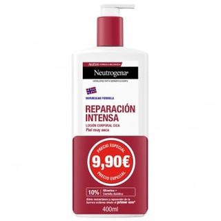 Loción Corporal Cica Reparación Intensa Para Piel Seca Neutrogena 400 Ml.
