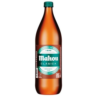 Cerveza Mahou Clásica Botella 1 L