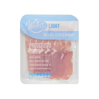 Welless - Prosciutto crudo light 80 gr