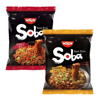 Pack Soba Wok Style Noodle Chilli+Noodle Classic 109g