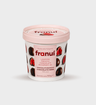 Lamponi ricoperti di cioccolato fondente 150G Franuì