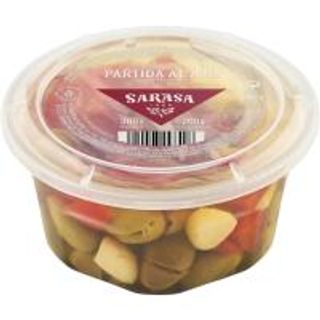 Aceituna Partida Al Ajo Sarasa, Tarrina 200 G (26251694)