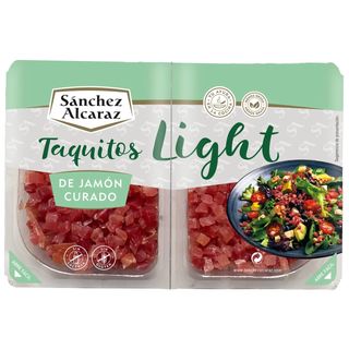 Taquito Jamon Curudo Light Alcaraz 2X50G