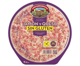 Pizza Jamón y Queso Casa Tarradellas 420 G.