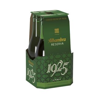 Cerveza Reserva 1925 Pack Botellines Alhambra Botellín 4 X 33 Cl