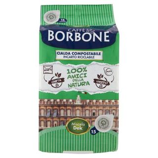 Caffè Borbone Miscela Dek Cialda Compostabile 15 x 7,2 g