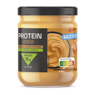 Go Active Krem proteinowy o smaku słony karmel, 190 g