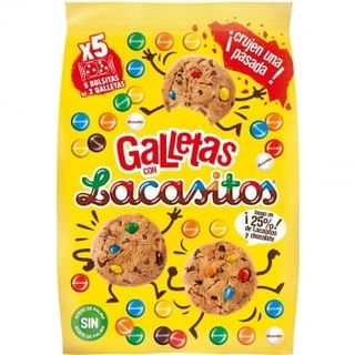 Galletas Con Grageas De Chocolate Con Leche Lacasitos 120 G.