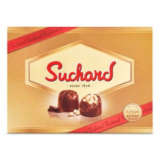 Bombones De Chocolate Con Leche Caja Dorada Suchard Caja 127 G