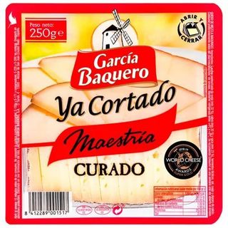 García Baquero Queso Curado Cortado 250g