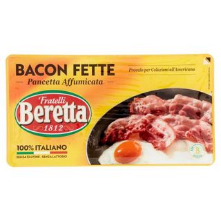 Fratelli Beretta Bacon Fette Pancetta Affumicata 100 G