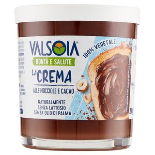 Valsoia Bontà e Salute la Crema alle Nocciole e Cacao 200 g - 80444916