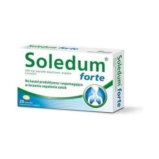 Soledum forte 200 mg 20 kapsułek