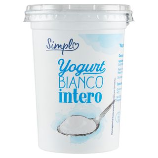 Simpl Yogurt Bianco Intero 500 G