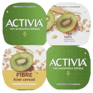 Activia Fibre Kiwi Cereali 4 X 125 G - 513572