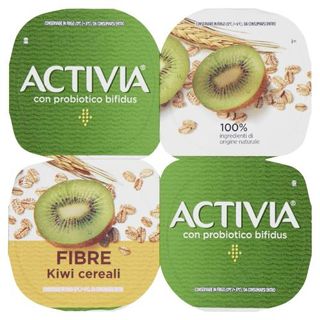 Activia Fibre Kiwi Cereali 4 X 125 G - 513572