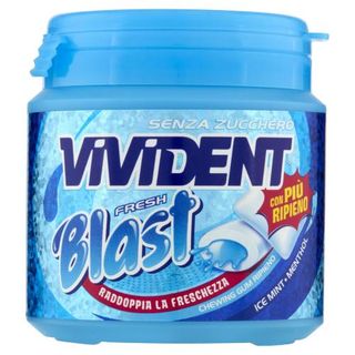 Vivident Fresh Blast Ice Mint Menthol 108 G - 128183