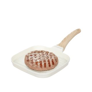 Bistecchiera grill 20x20 cm - Mini Mania crema