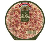 Pizza Atún y Bacon Cocida Al Horno de Piedra Casa Tarradellas 405 G.