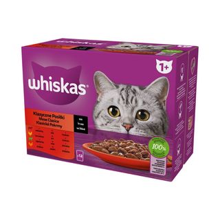 Whiskas Karma dla kota klasyczne posiłki w sosie 12x85 g